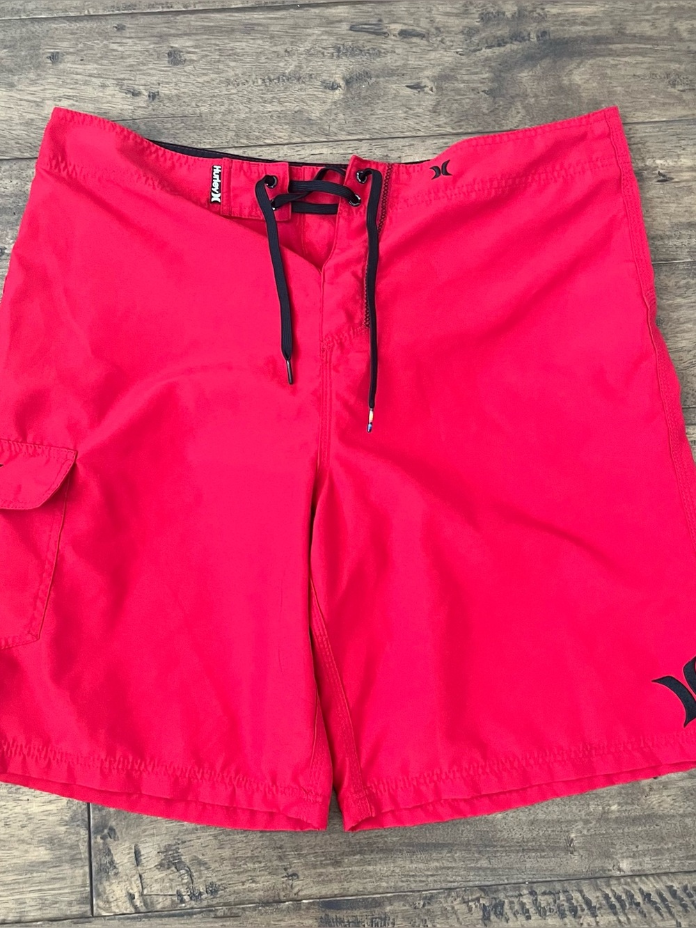 Mens Surf wear Hurley Red Board Shorts #Boardshorts #Surf #Surfwear #Hurley
